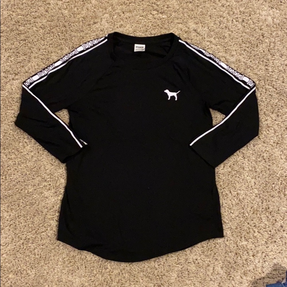 Black shirt from PINK, 3/4 lengths sleeves